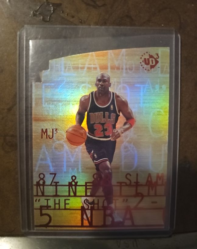 1997 UD3 MJ3 #MJ3-1 Michael Jordan — front