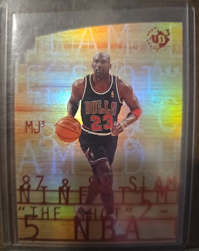 1997 UD3 MJ3 #MJ3-1 Michael Jordan — front
