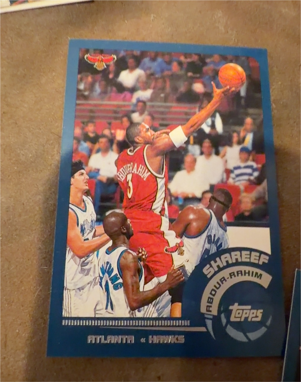 2002 Topps #12 Shareef Abdur-Rahim — front