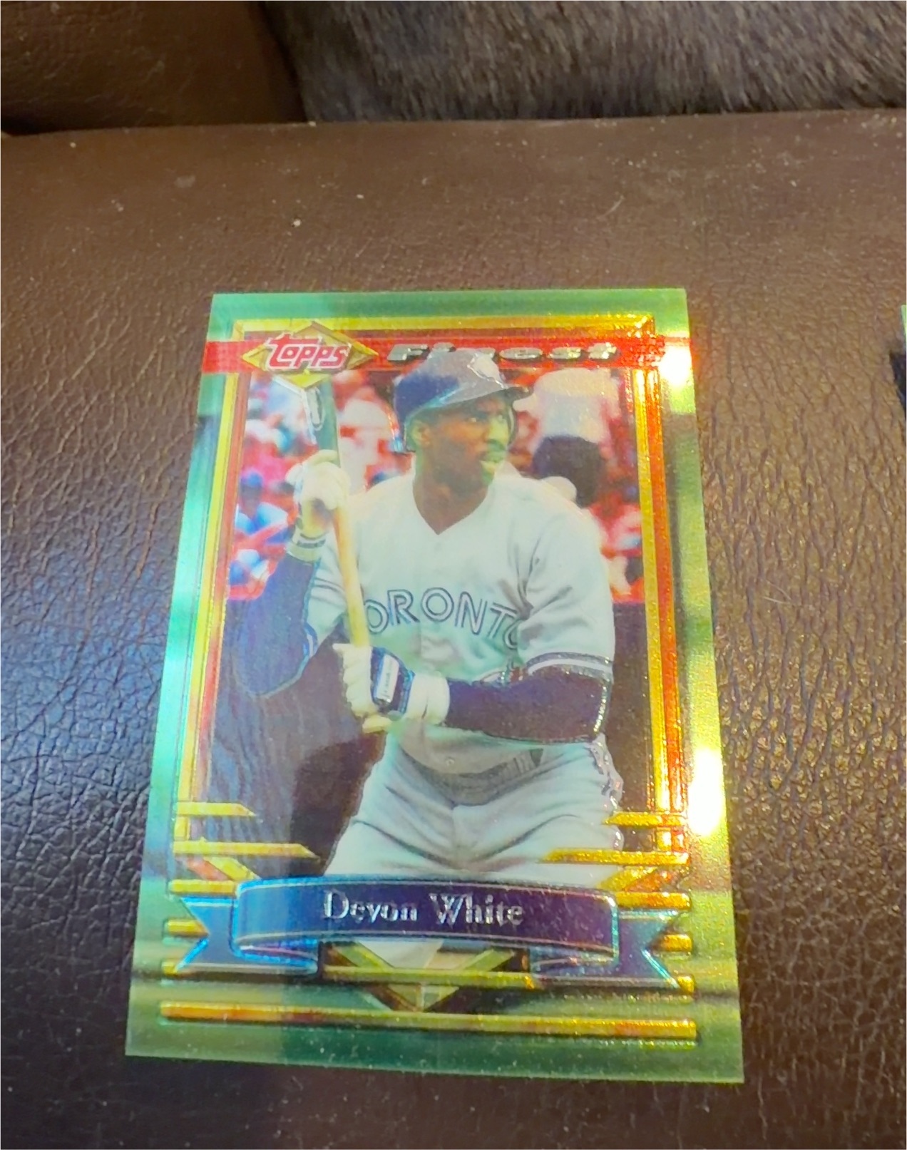 1994 Finest #125 Devon White — front