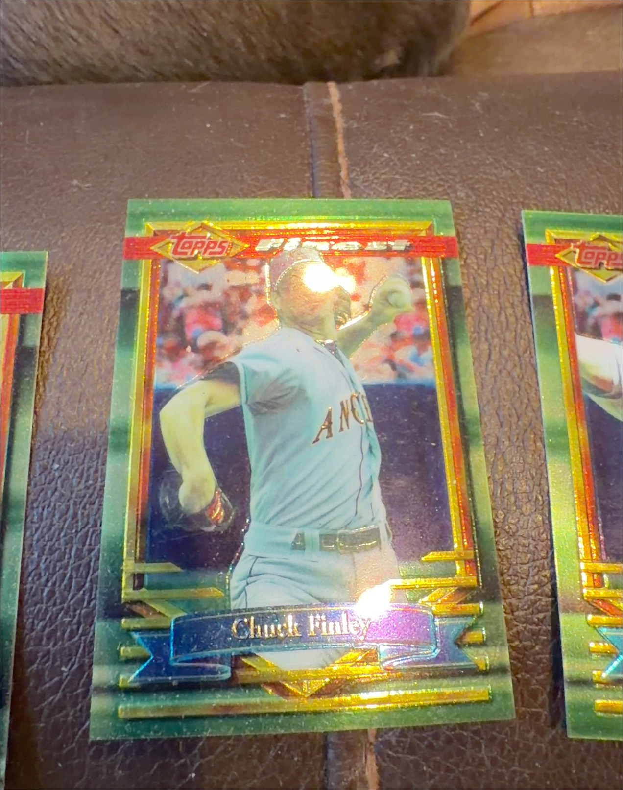 1994 Finest #143 Chuck Finley — front