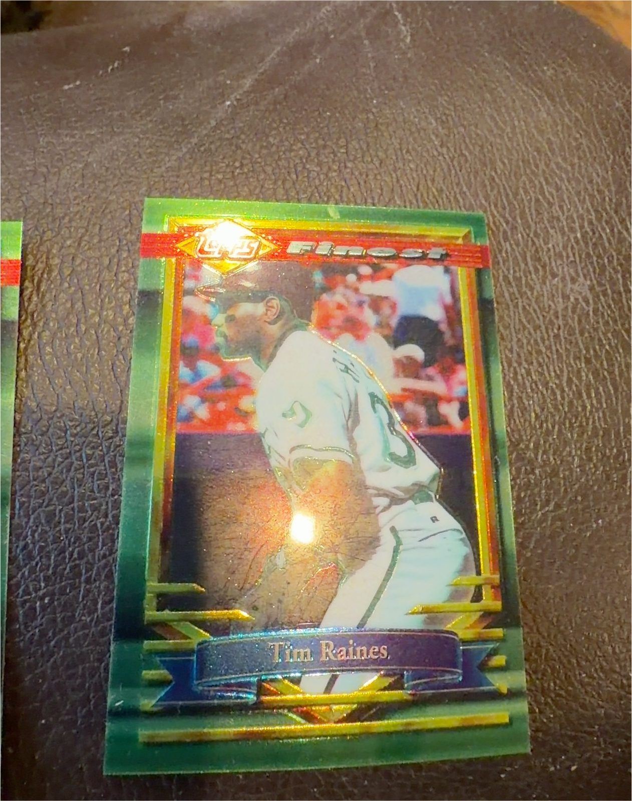 1994 Finest #192 Tim Raines — front