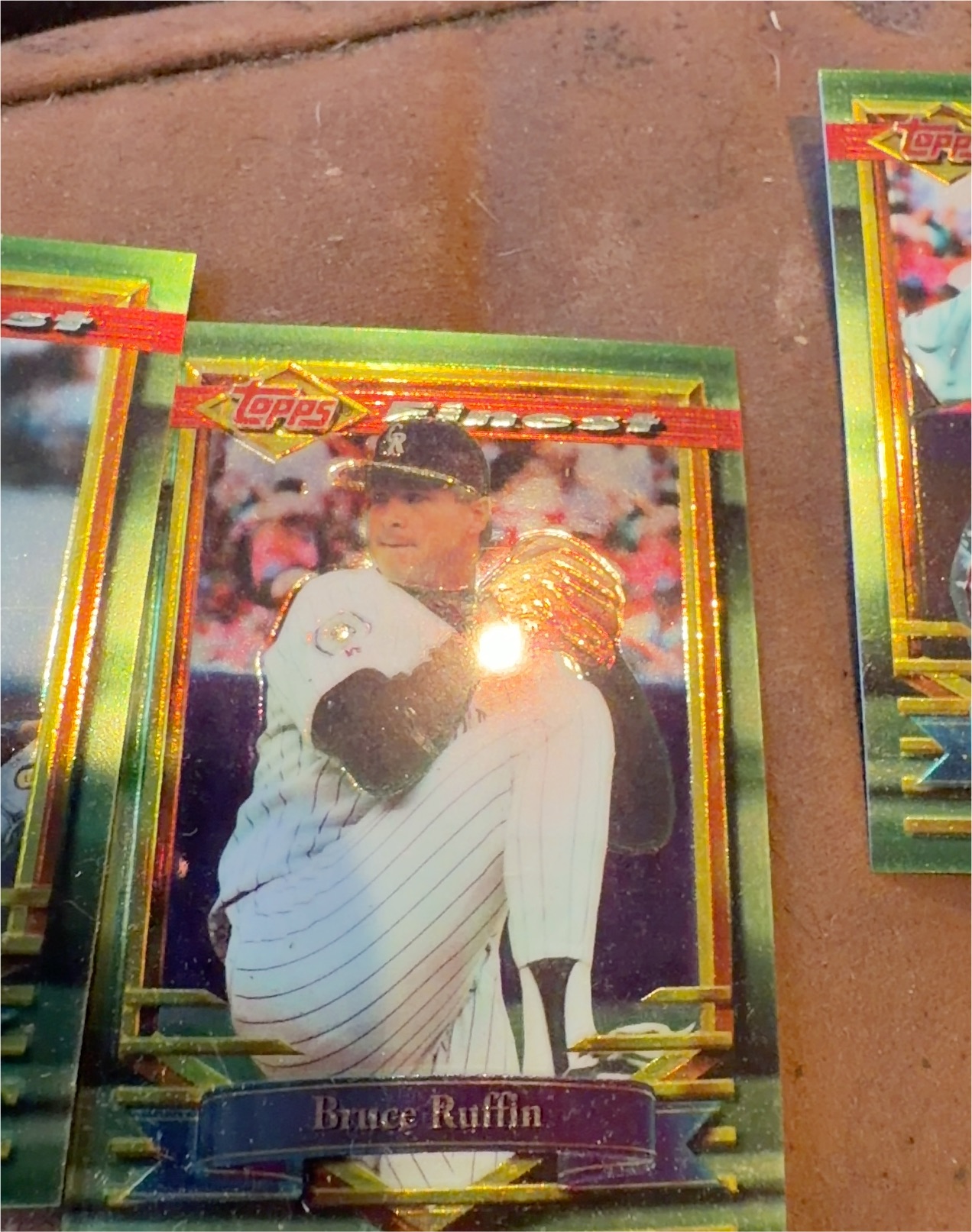 1994 Finest #199 Bruce Ruffin — front