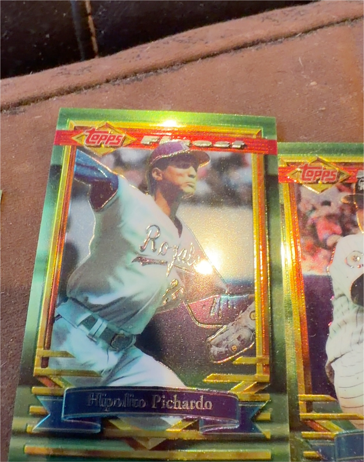 1994 Finest #194 Hipolito Pichardo — front