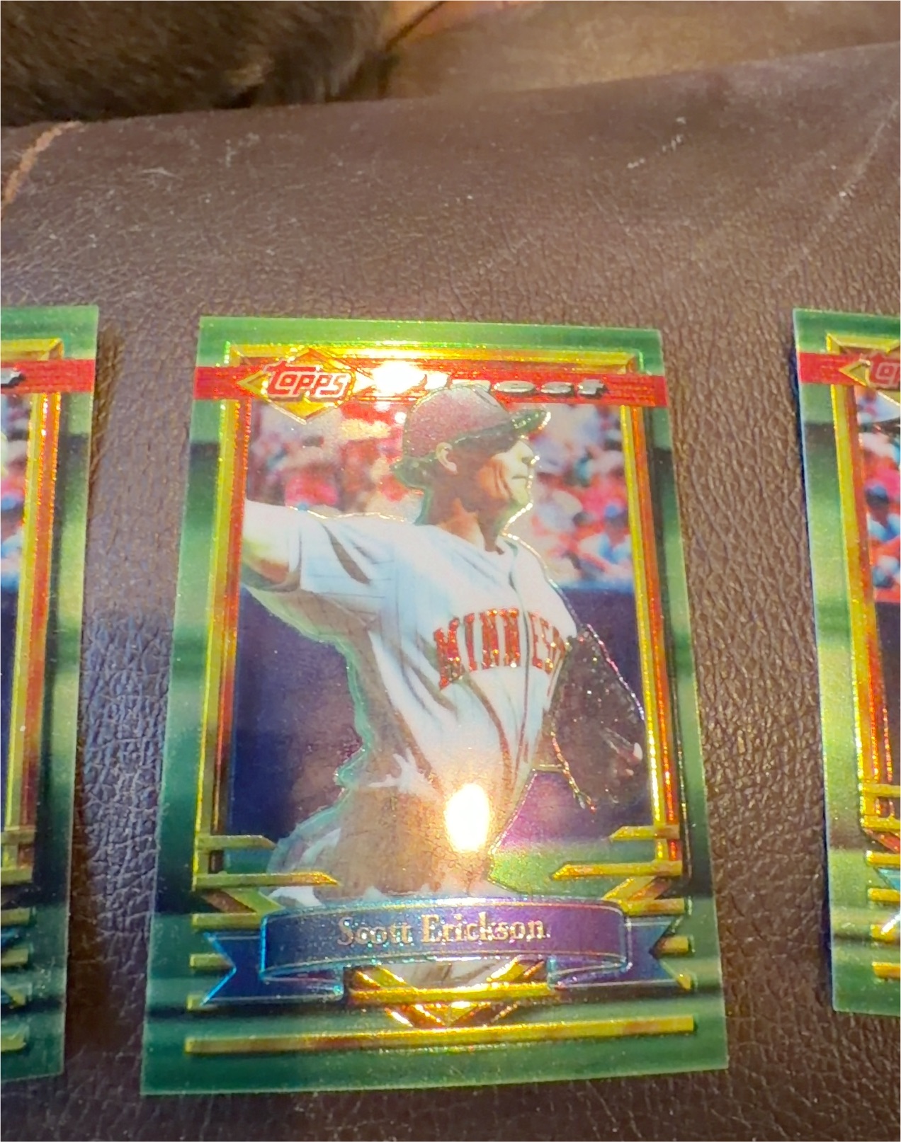1994 Topps Pre Production #166 Scott Erickson — front